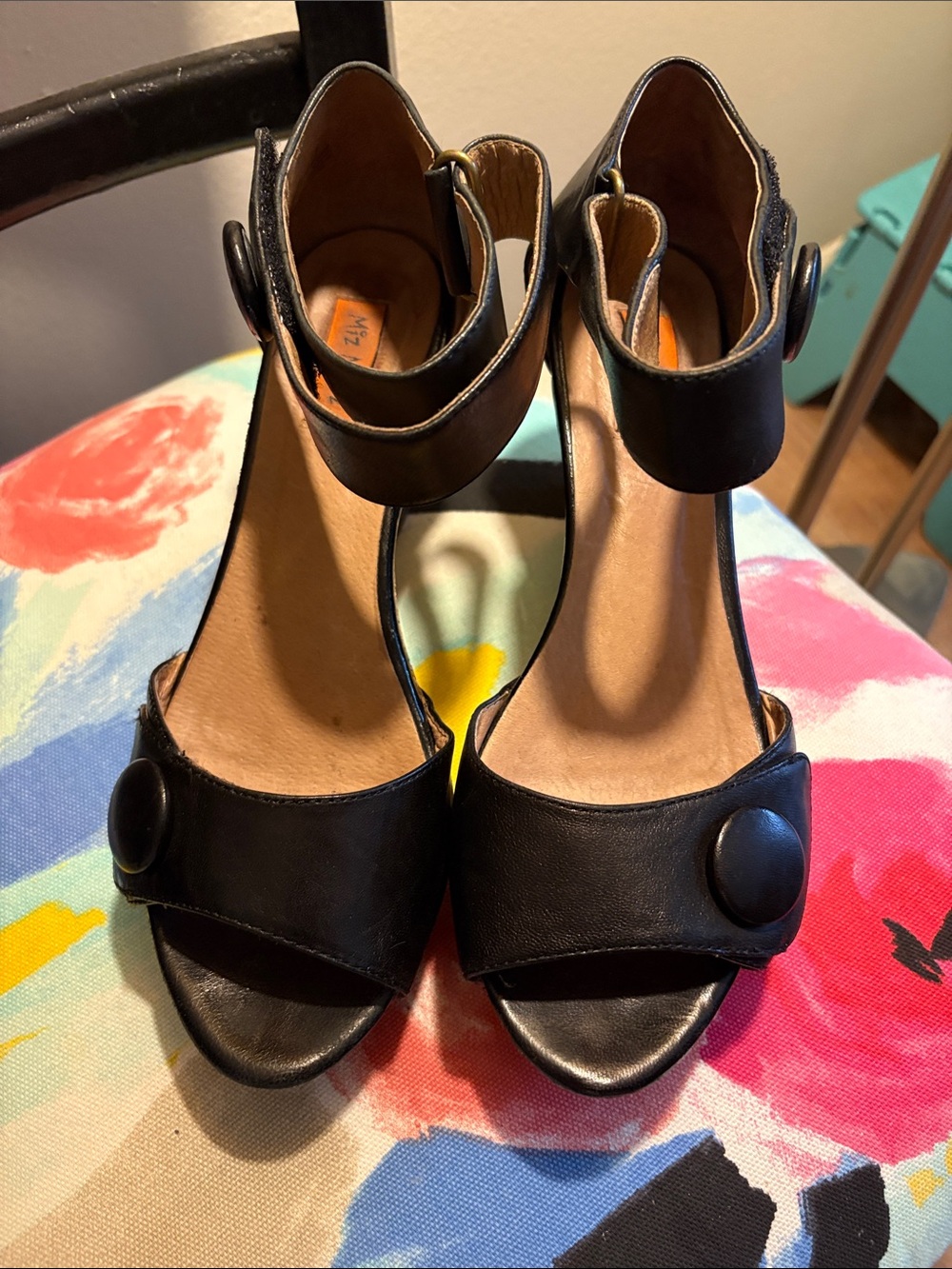 Miz Mooz leather wedge sandals